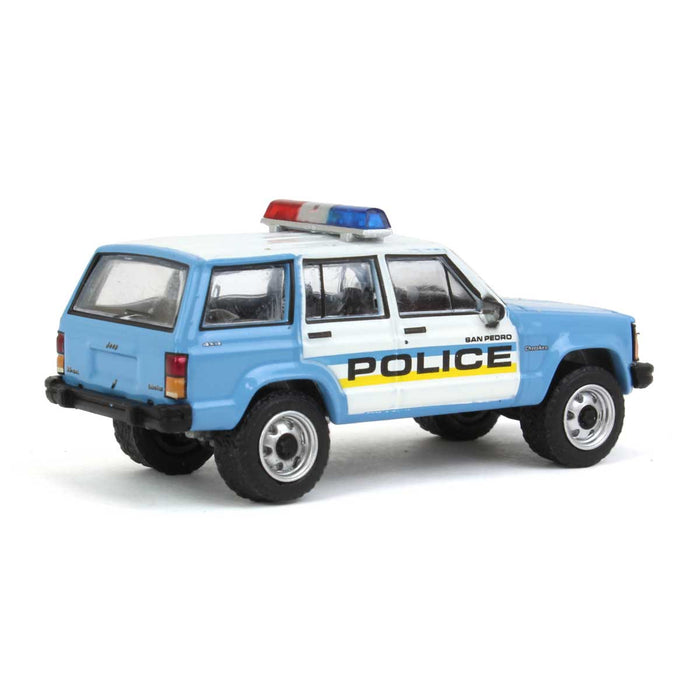 1/64 1995 Jeep Cherokee, San Pedro Police, Gone in Sixty Seconds, Hollywood Series 36