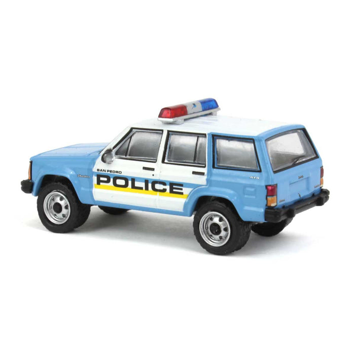 1/64 1995 Jeep Cherokee, San Pedro Police, Gone in Sixty Seconds, Hollywood Series 36