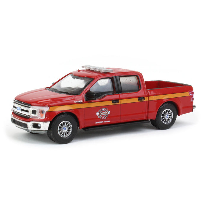 1/64 2018 Ford F-150 Supercrew, Seattle Fire Dept. Station 19 TV Series, Hollywood Series 36
