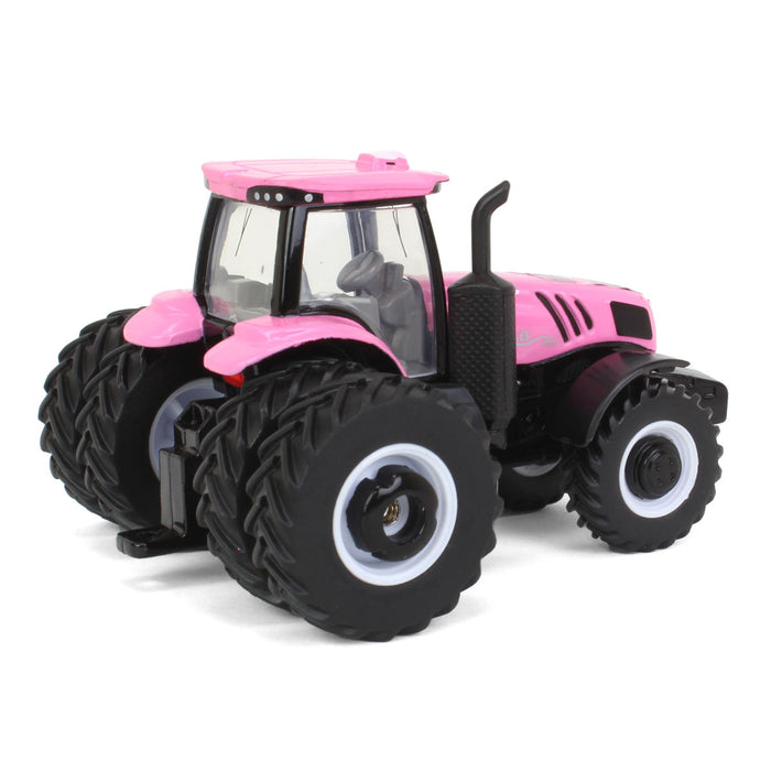 1/64 Pink New Holland Genesis T8.380 Tractor with Rear Duals