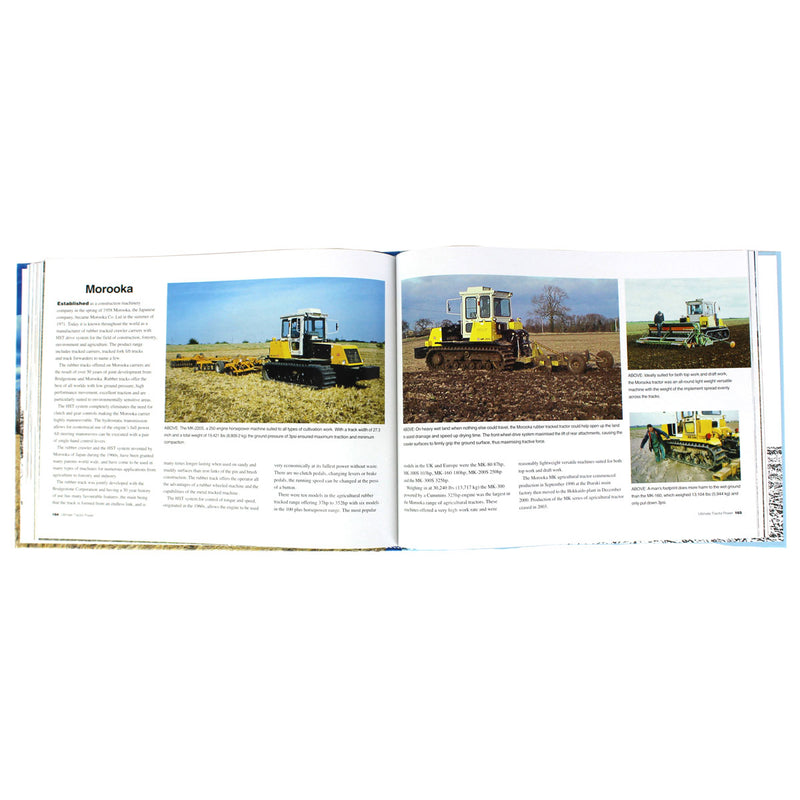 Ultimate Tractor Power Hardcover Book, Volume 3: Articulated & Rubber Track Tractors of the World