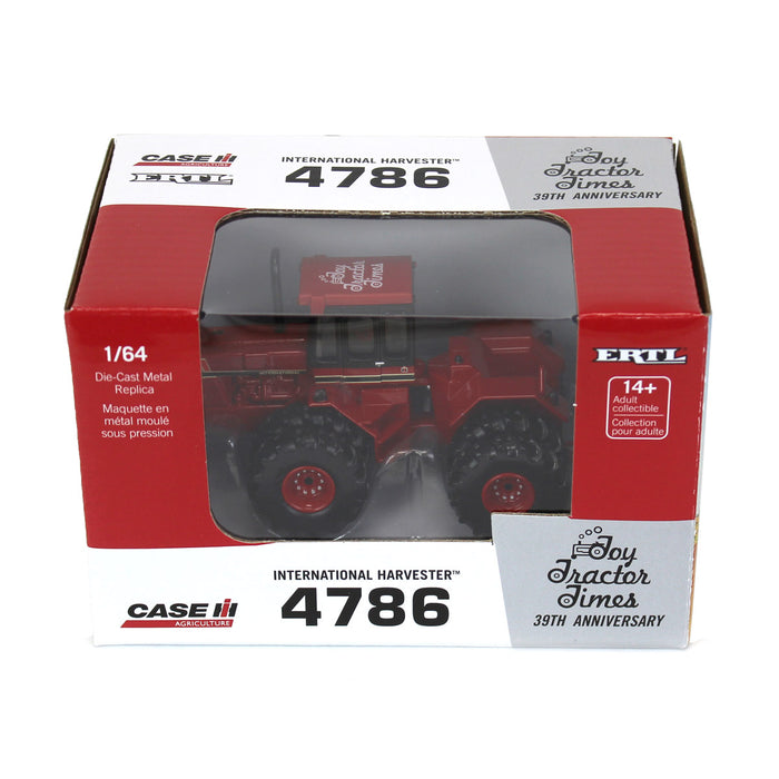 1/64 International Harvester 4786 4WD with Front & Rear Duals, Toy Tractor Times 39th Anniversary