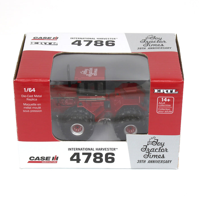 Chase Unit ~ 1/64 International Harvester 4786 4WD w/ Front & Rear Duals, Toy Tractor Times