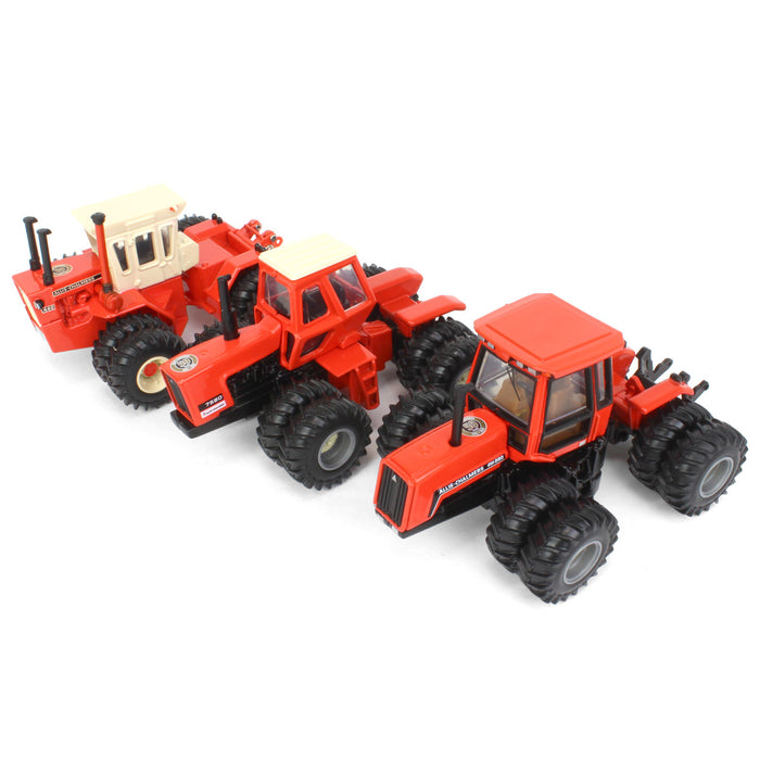 1/64 Allis Chalmers 4WD 50th Anniversary 3 Piece Set w/ 440, 7580 & 4W-220