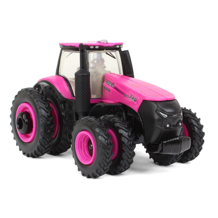 1/64 Pink Case IH AFS Connect Magnum 340 w/ Front & Rear Duals