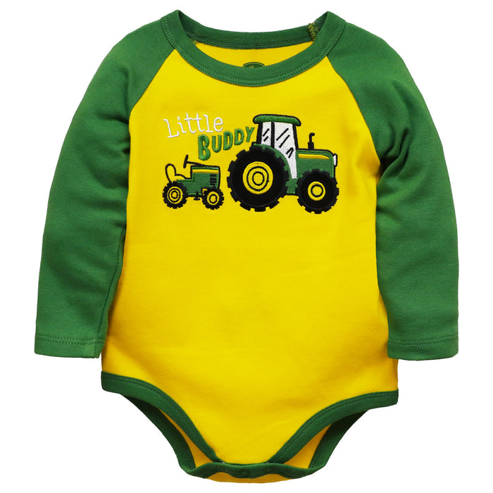 Infant John Deere Little Buddy Long Sleeve Bodyshirt