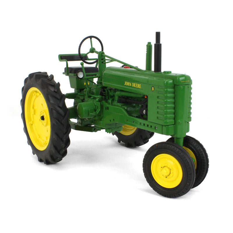 (B&D) 1/16 John Deere Styled B Tractor, ERTL Precision Series #12 - Displayed, Box Wear