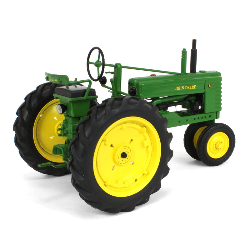 (B&D) 1/16 John Deere Styled B Tractor, ERTL Precision Series #12 - Displayed, Box Wear
