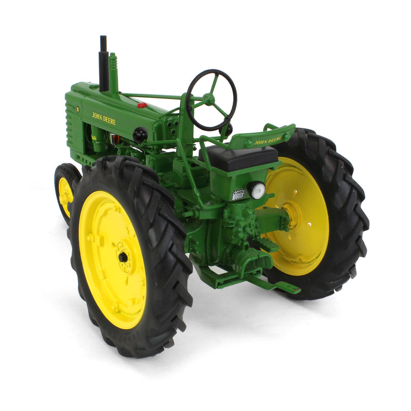 (B&D) 1/16 John Deere Styled B Tractor, ERTL Precision Series #12 - Displayed, Box Wear