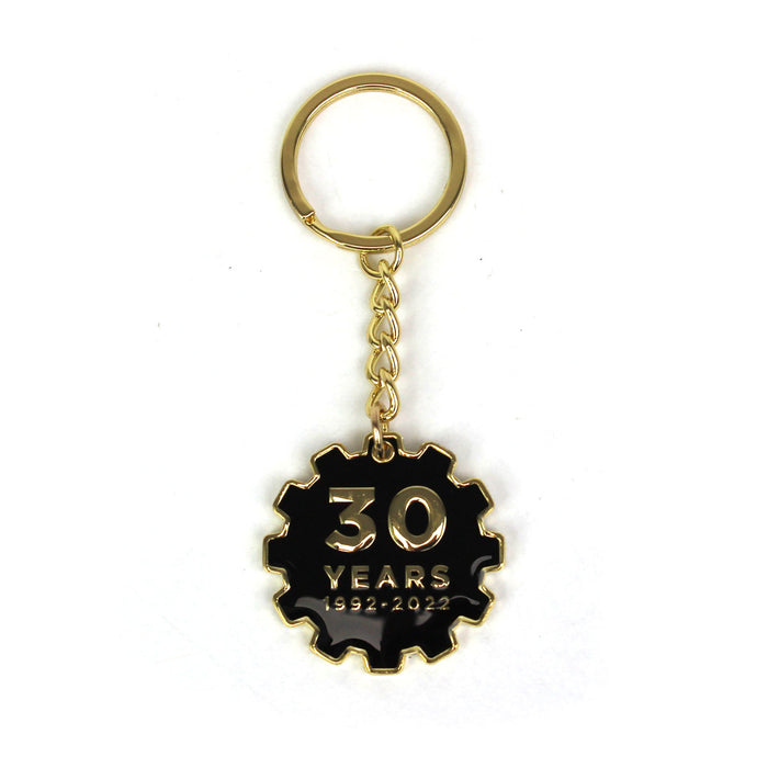 1st Gear 30 Years 1992-2022 Keychain