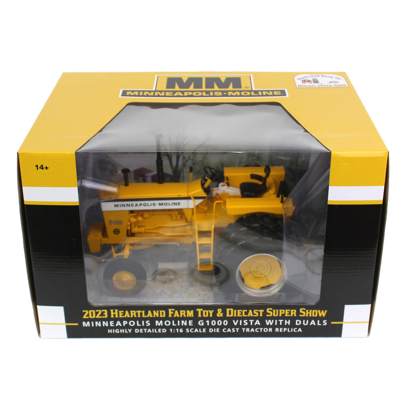 (B&D) 1/16 Minneapolis Moline G-1000 Vista 2WD Tractor with Wide Front & Rear Duals by SpecCast - Damaged Box