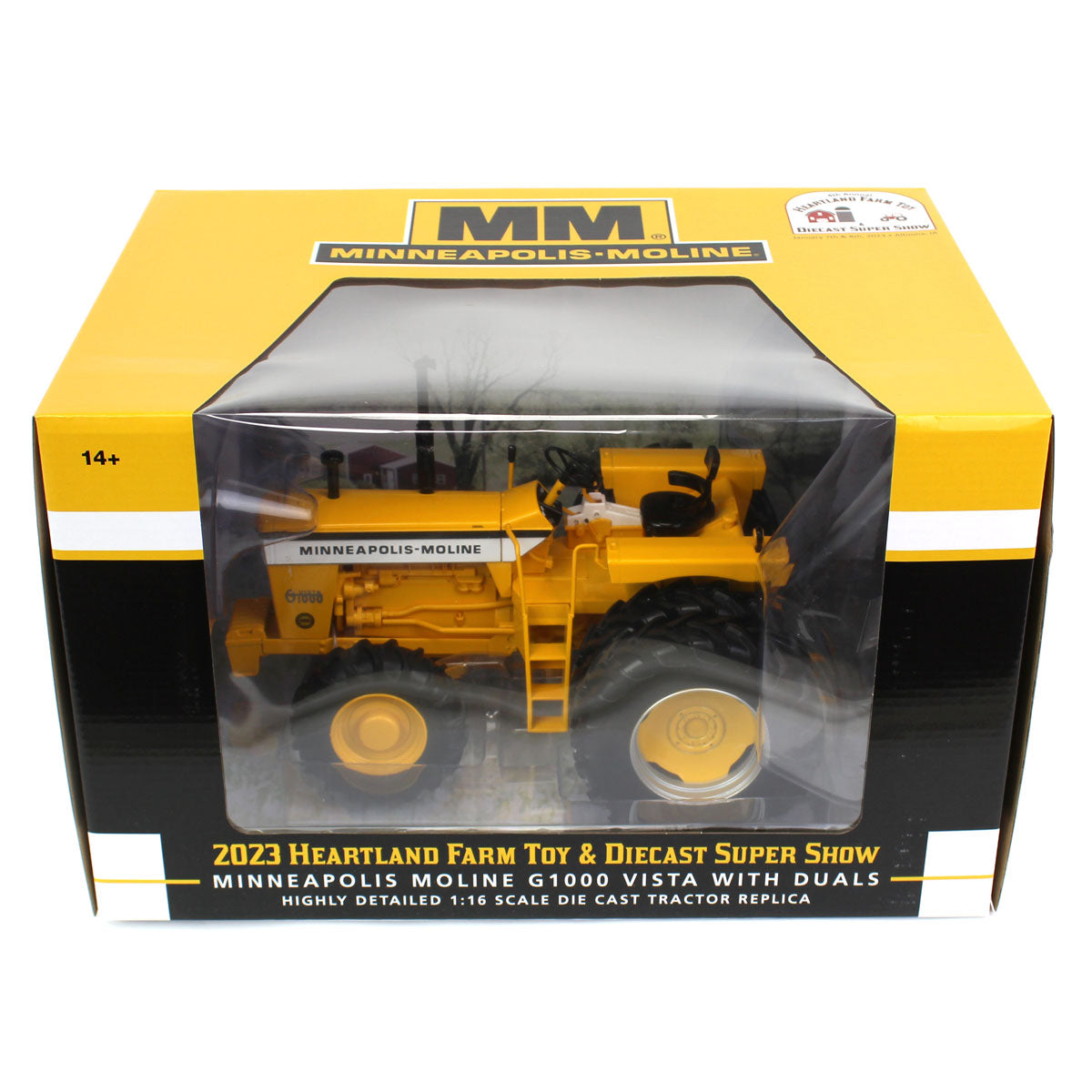1/16 Minneapolis Moline G1000 Vista FWA Tractor with Wide Front