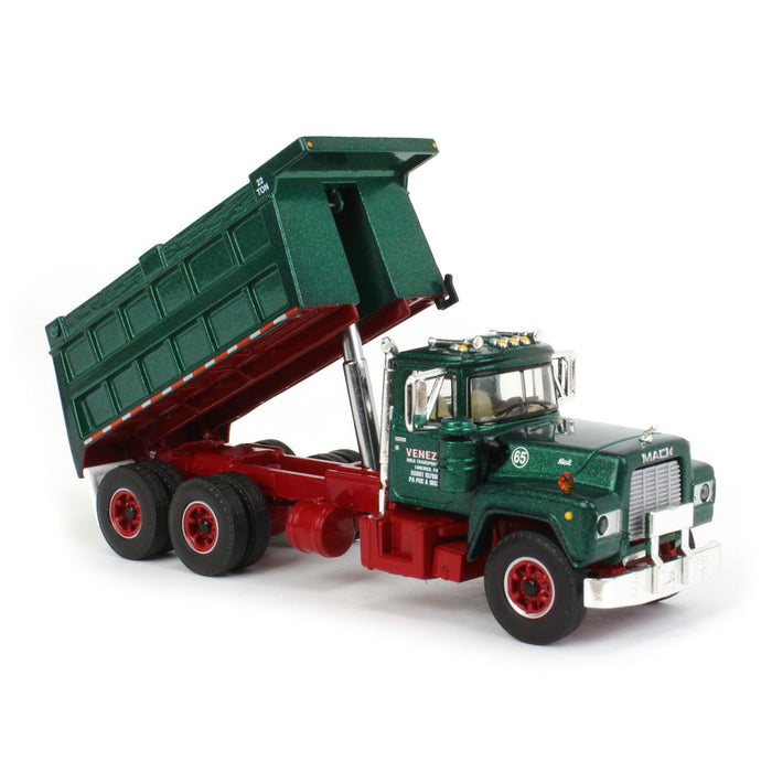 1/64 Mack R Dump Truck, Venezia Bulk Transport, DCP by First Gear