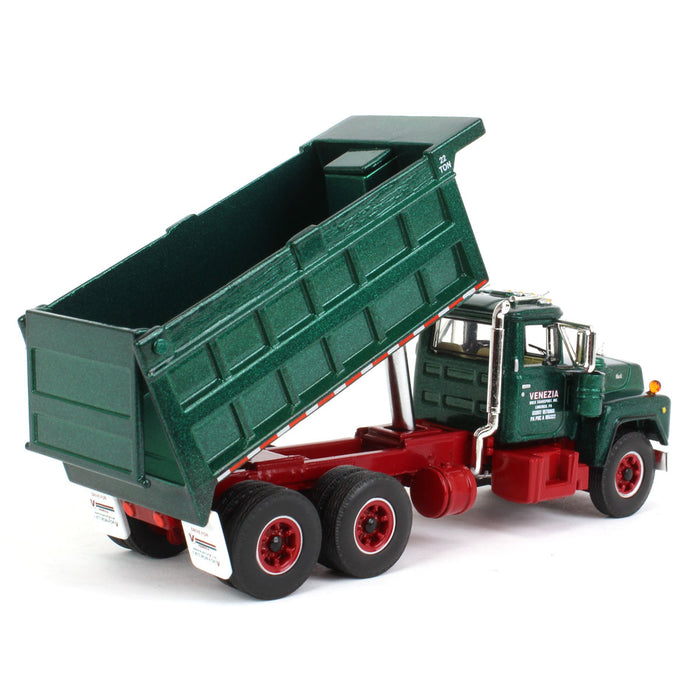 1/64 Mack R Dump Truck, Venezia Bulk Transport, DCP by First Gear