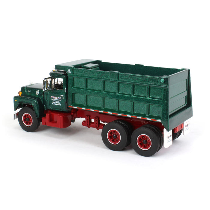 1/64 Mack R Dump Truck, Venezia Bulk Transport, DCP by First Gear