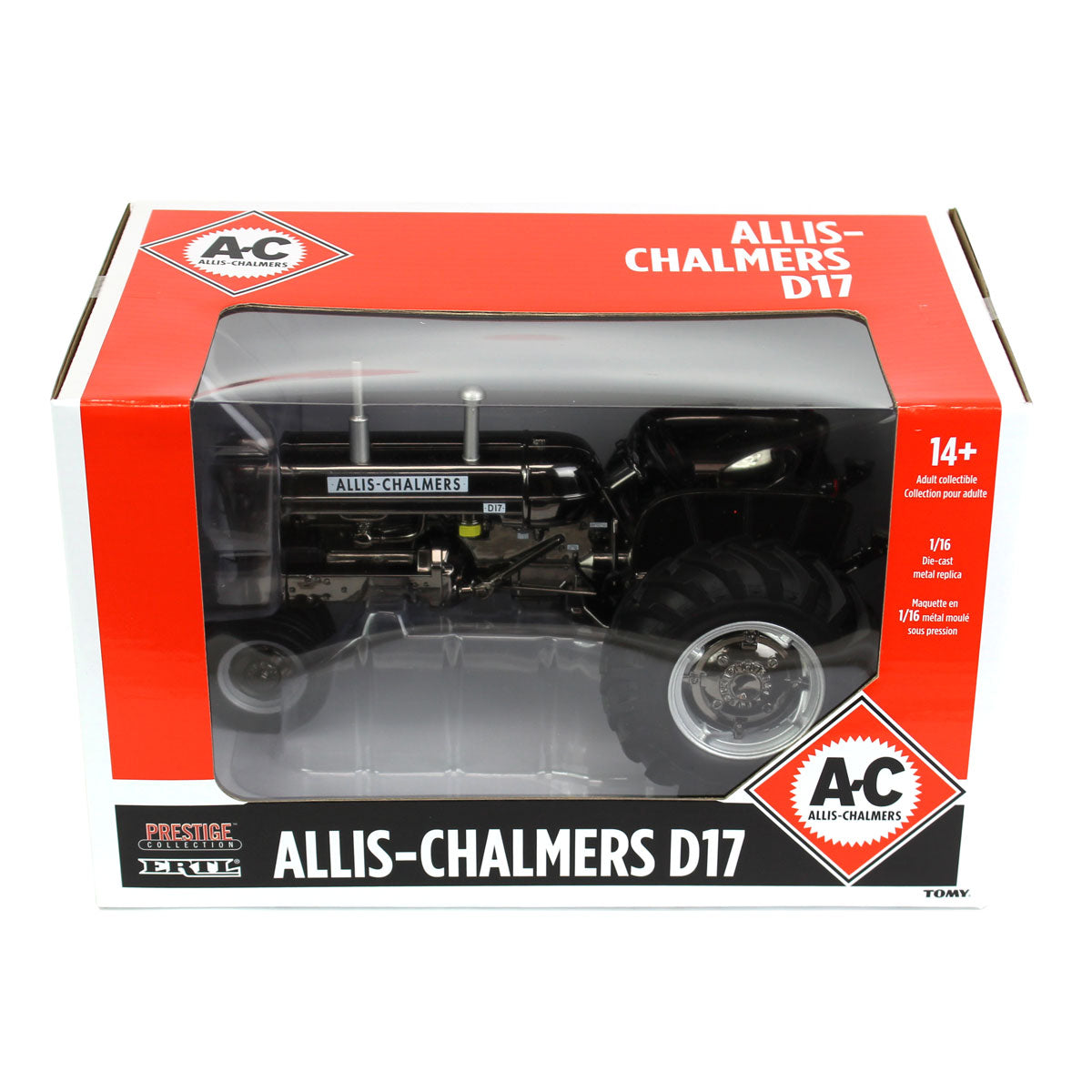 Black Chrome Chase Unit ~ 1/16 1960s Allis Chalmers D-17 Tractor