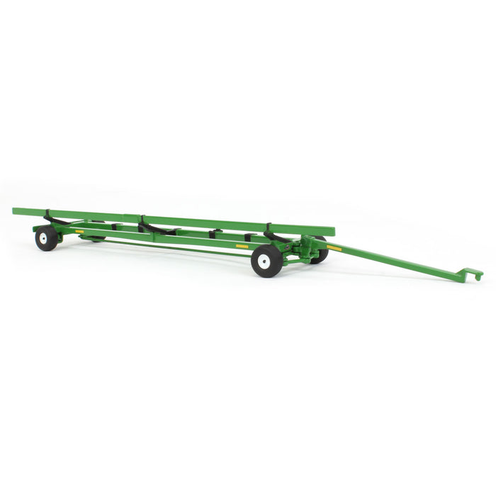 1/64 Green Unverferth AWS Fieldrunner Header Trailer