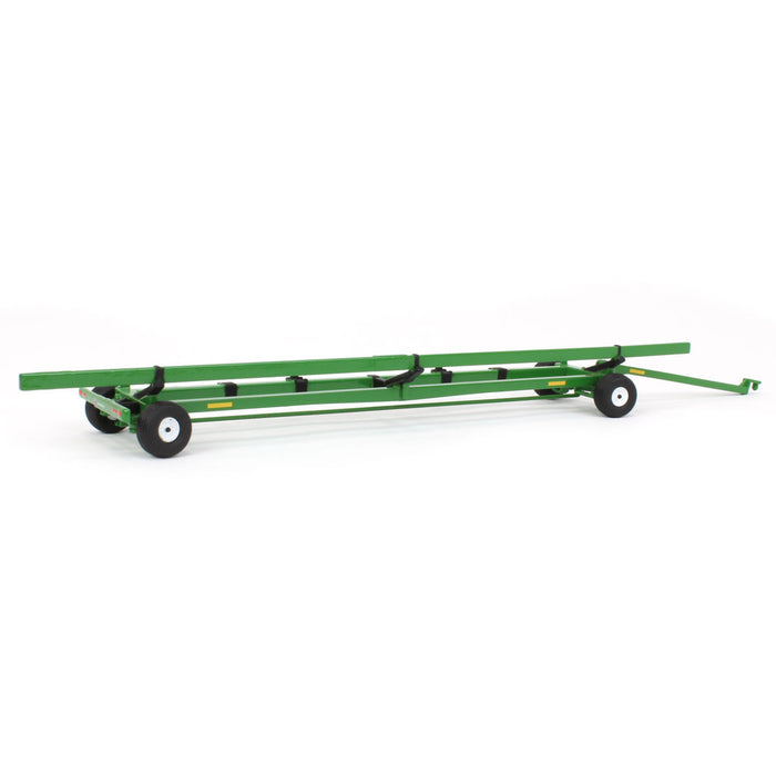 1/64 Green Unverferth AWS Fieldrunner Header Trailer