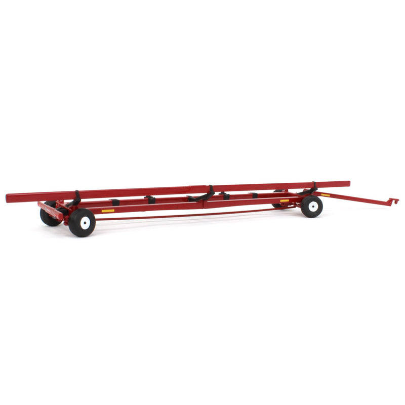 1/64 Unverferth AWS Fieldrunner Header Trailer by SpecCast, Red