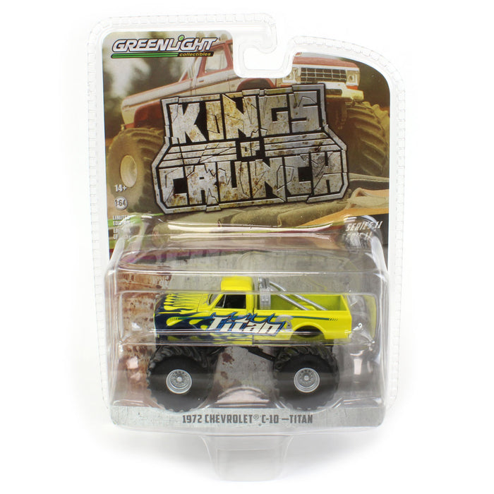 1/64 1972 Chevrolet C-10 Titan Monster Truck, Kings of Crunch Series 11