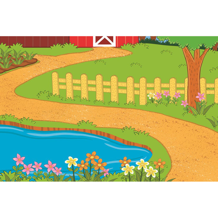 Jumbo Stickers for Little Hands: Farm Animals with 75 Stickers