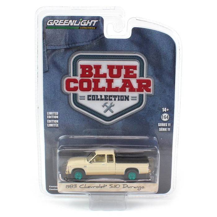 1/64 1983 Chevrolet S-10 Durango with Bed Cover, Blue Collar Series 11--CHASE UNIT