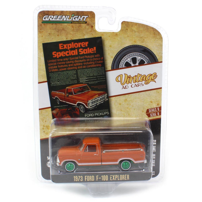1/64 1973 Ford F-100 Explorer Special, Vintage Ad Cars Series 8--CHASE UNIT