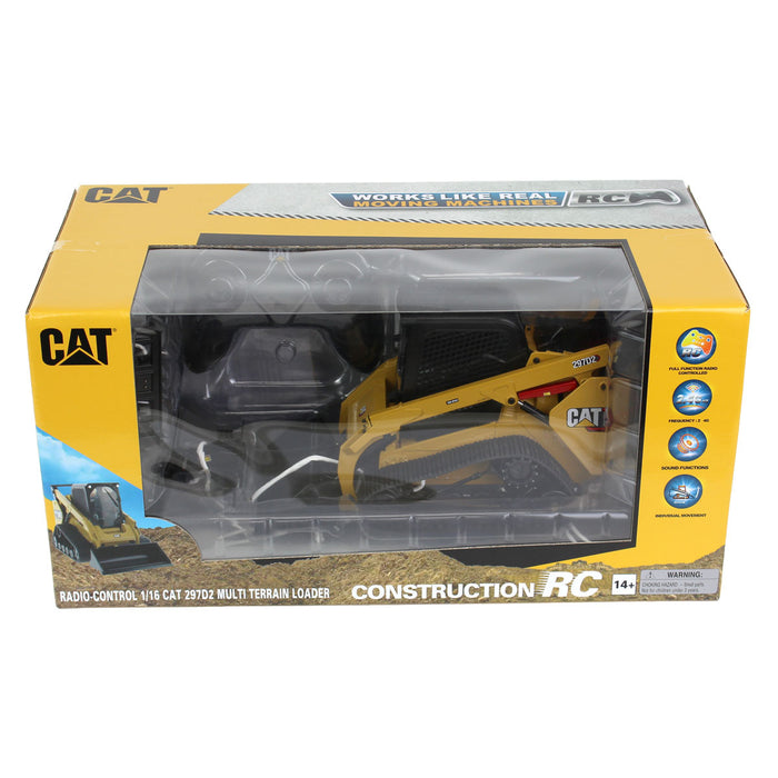 (B&D) 1/16 RC CAT 297D2 Multi Terrain Loader w/ 4 Tools - Damaged Item