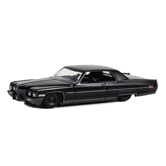 1/64 1971 Cadillac Couple deVille Lowrider, Black Bandit Series 28