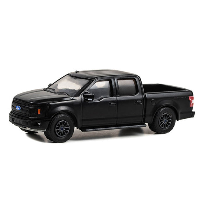 1/64 2019 Ford F-150 Lariat Sport, Black Bandit Series 28