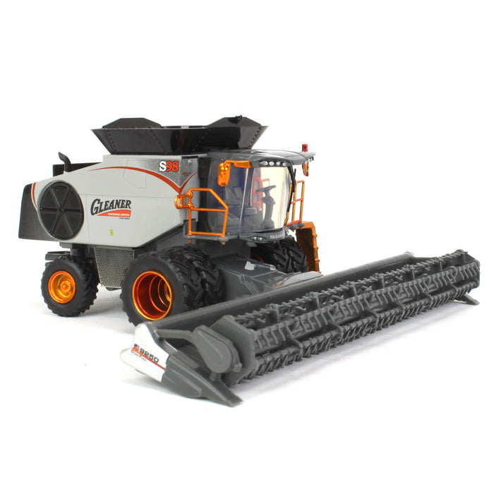 Chase Unit w/ Orange Chrome Accents ~ 1/64 Gleaner S98 Combine w/ Duals & 2 Heads, Centennial Edition