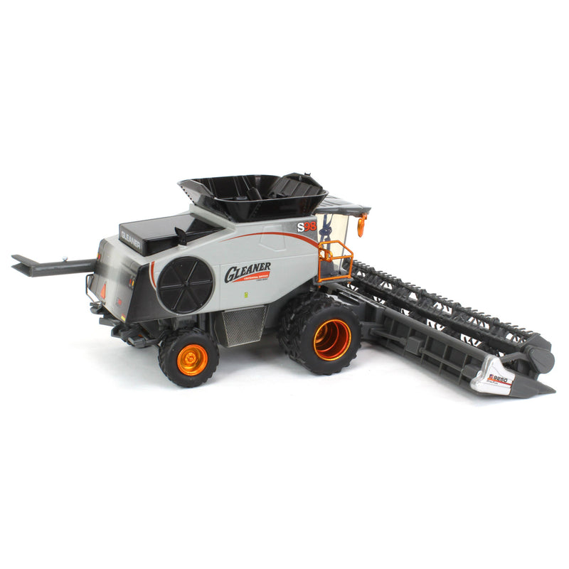 Chase Unit w/ Orange Chrome Accents ~ 1/64 Gleaner S98 Combine w/ Duals & 2 Heads by SpecCast, Centennial Edition