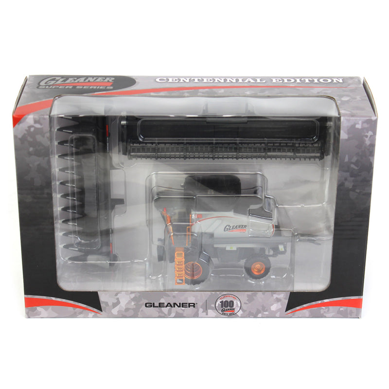 Chase Unit w/ Orange Chrome Accents ~ 1/64 Gleaner S98 Combine w/ Duals & 2 Heads by SpecCast, Centennial Edition
