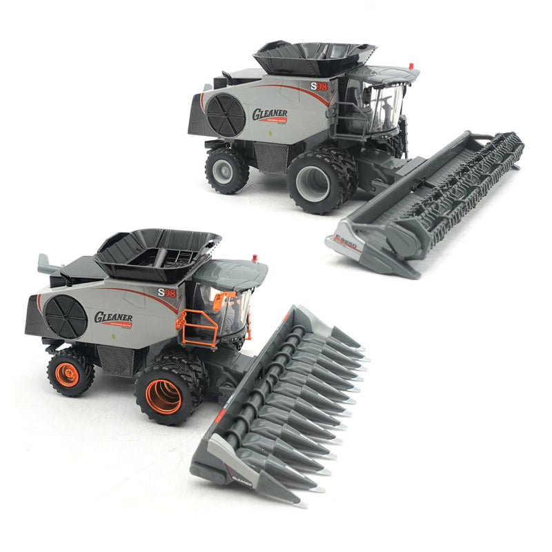 Regular & Chase Unit Set ~ 1/64 Gleaner S98 Combine w/ Duals & 2 Heads, Centennial Edition