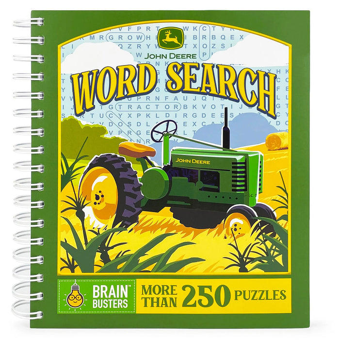John Deere Kids Brain Busters Word Search Book