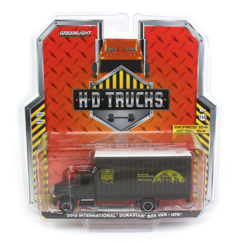 1/64 2013 International Durastar Box Van, United Parcel Service, UPS, HD Truck Series 24