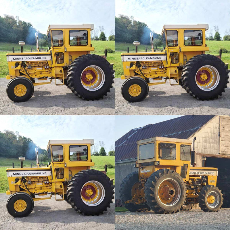Set of 4 ~ 1/16 High Detail Minneapolis Moline G1000 Vista with Cab