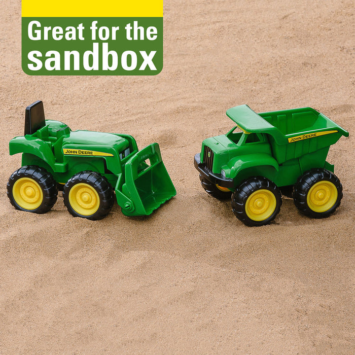 John Deere Kids SandBox Truck N Tractor 2 Piece Set