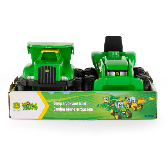 John Deere Kids SandBox Truck N Tractor 2 Piece Set