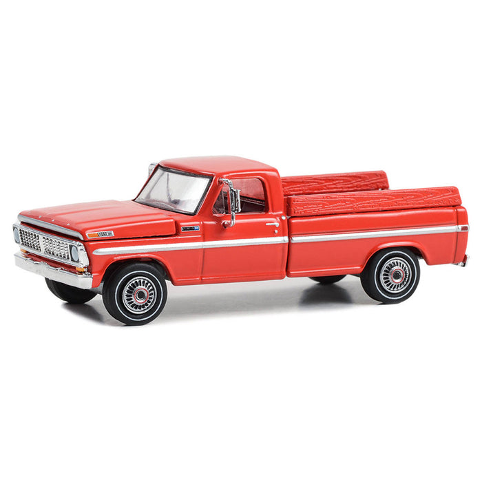 1/64 1970 Ford F-100 Farm and Ranch Special with Side Boards, Down on the Farm Series 8