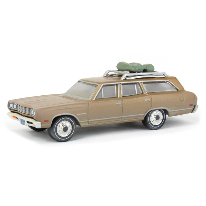 1/64 1969 Plymouth Satellite Station Wagon, Brady Bunch, Hollywood Series 39