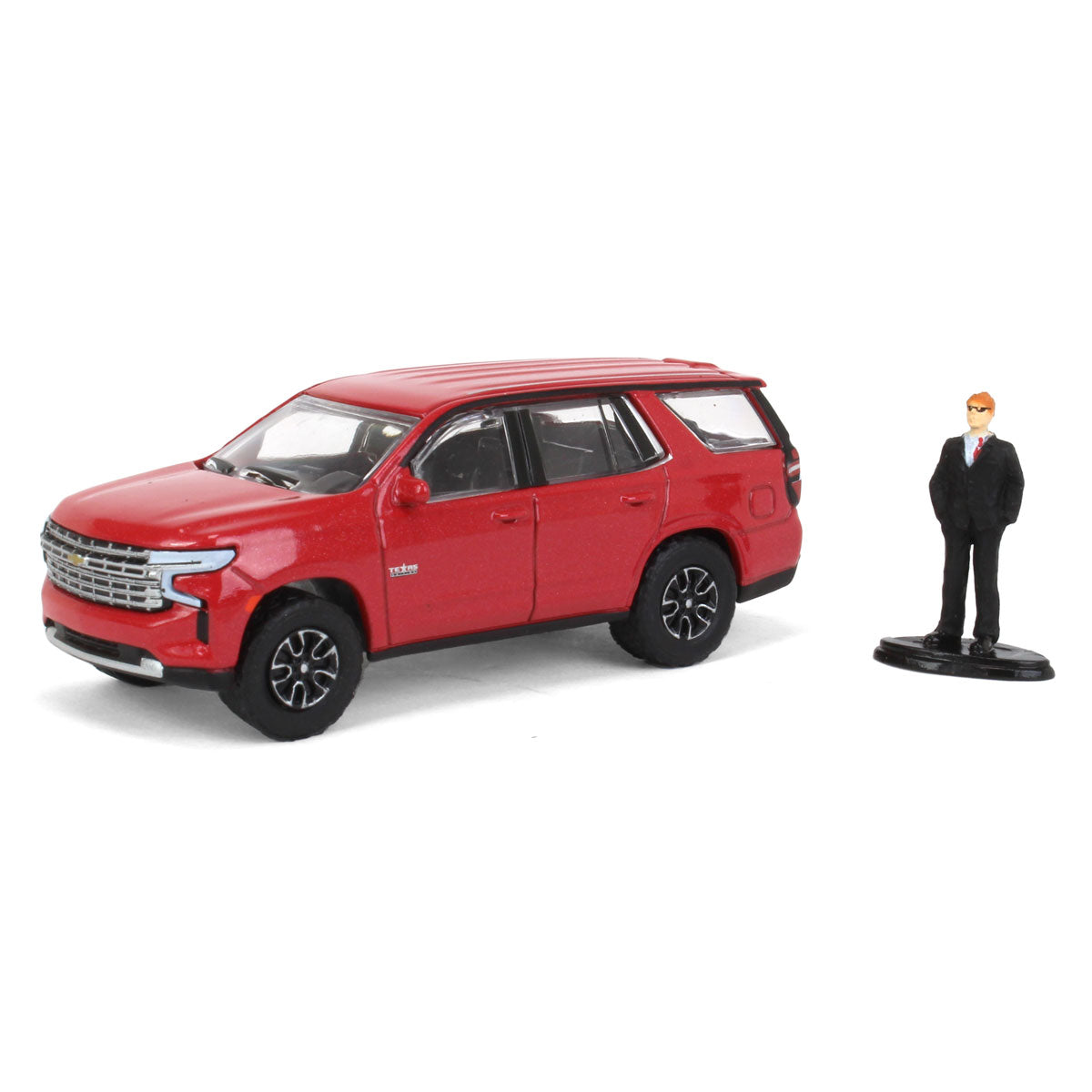 日本未発売　Greenlight Chevy Tahoe シボレータホ　1/64 1/64 2022 Chevrolet Tahoe LT Texas Edition with Figure, Hobby Shop