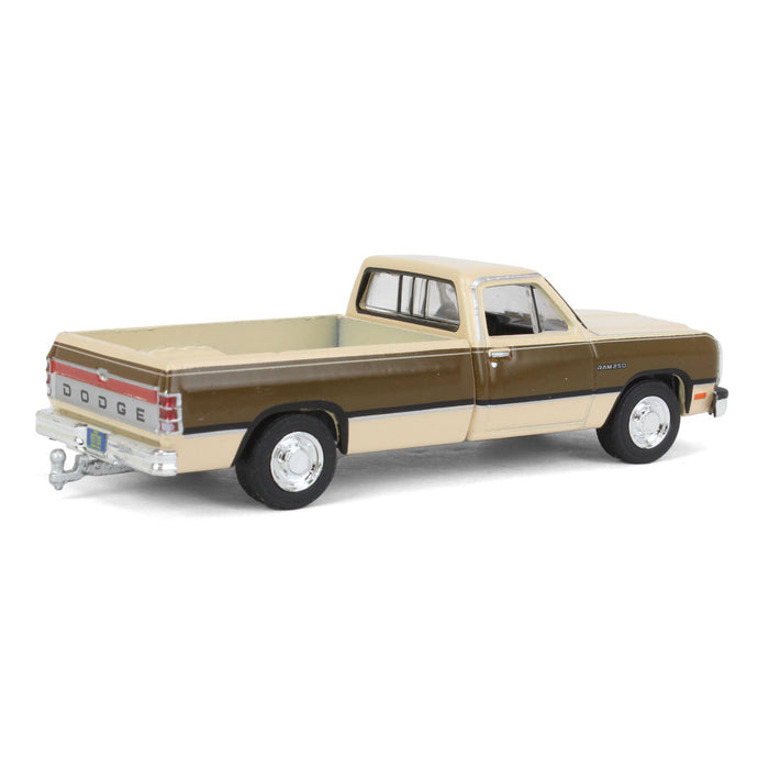 1/64 1992 Dodge Ram 1st Generation, Two Tone Brown, Outback Toys Exclusive