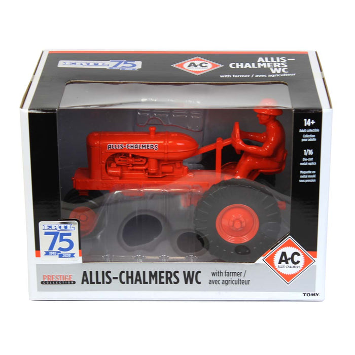 1/16 Allis Chalmers WC with Driver, ERTL 75th Anniversary Prestige Collection