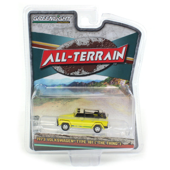 1/64 1973 Volkswagen Thing, Yellow with Stripes, All-Terrain Series 14