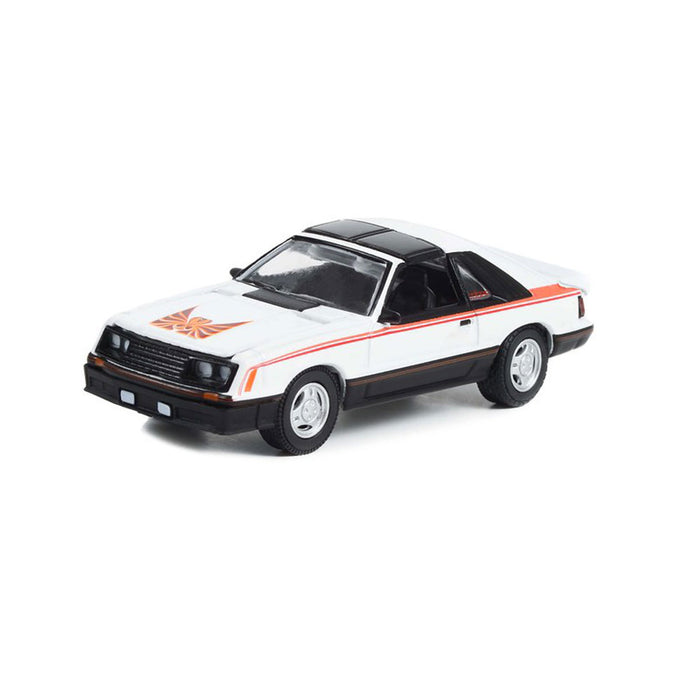 1/64 1981 Ford Mustang Cobra, Polar White, Muscle Series 27