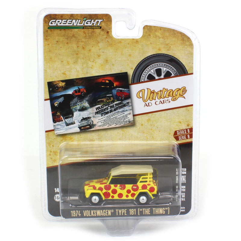 1/64 1974 Volkswagen Thing, Vintage Ad Cars Series 8