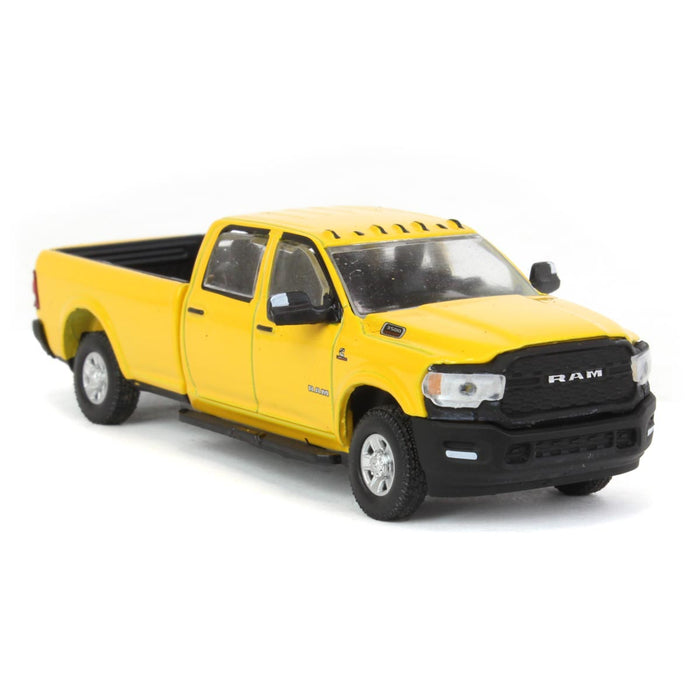 1/64 2021 Ram 3500 Tradesman, School Bus Yellow, Blue Collar Series 11