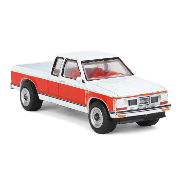 1/64 1984 GMC S-15 Sierra Classic 4x4, Apple Red & Frost, All-Terrain Series 14