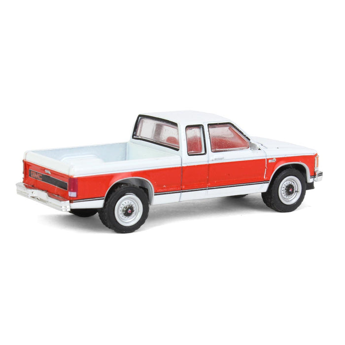 1/64 1984 GMC S-15 Sierra Classic 4x4, Apple Red & Frost, All-Terrain Series 14